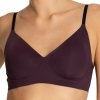 Julimex Biustonosz T-shirt Bra dark plum